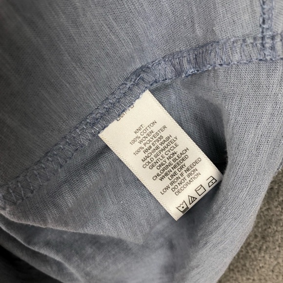 Logo Lavish by Lori Goldstein Tunic Top Women's Small Beaded Tank Blouse size L - Picture 5 of 7